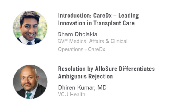 CareDx: TTS 2020 Transplant Virtual Events 8 4.1